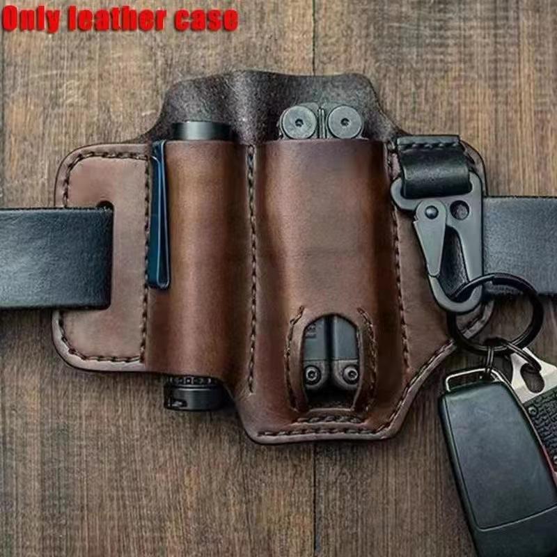 Tactical tool holster, outdoor survival pouch, portable tool flashlight holster knife sheath edc waist bag