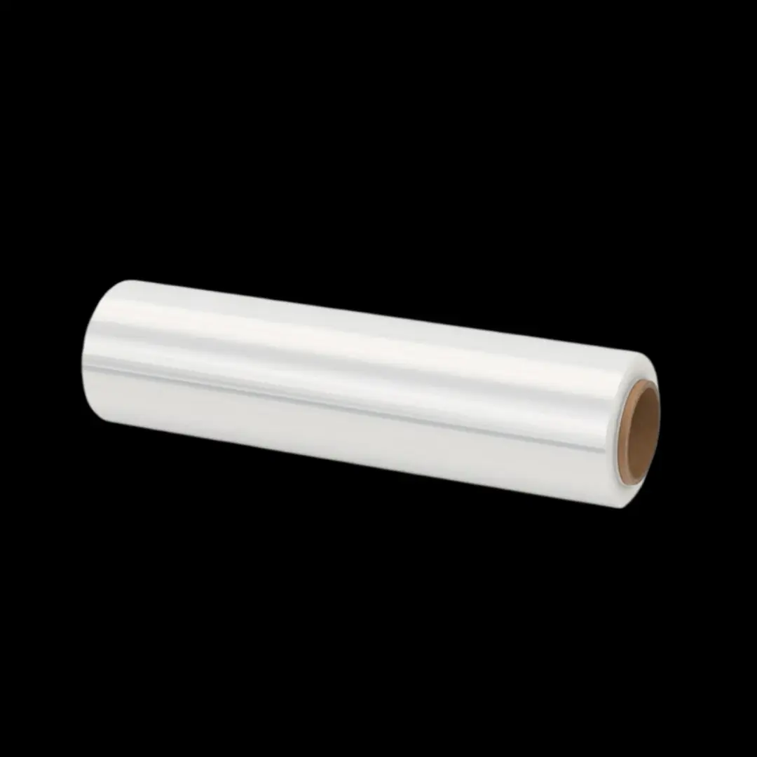 Transparent Stretch Wrap Film, 5.91"x1000ft & 19.7"x2625ft, Durable Self-Adhesive Plastic Pallet Packing Material, Ideal for Packaging