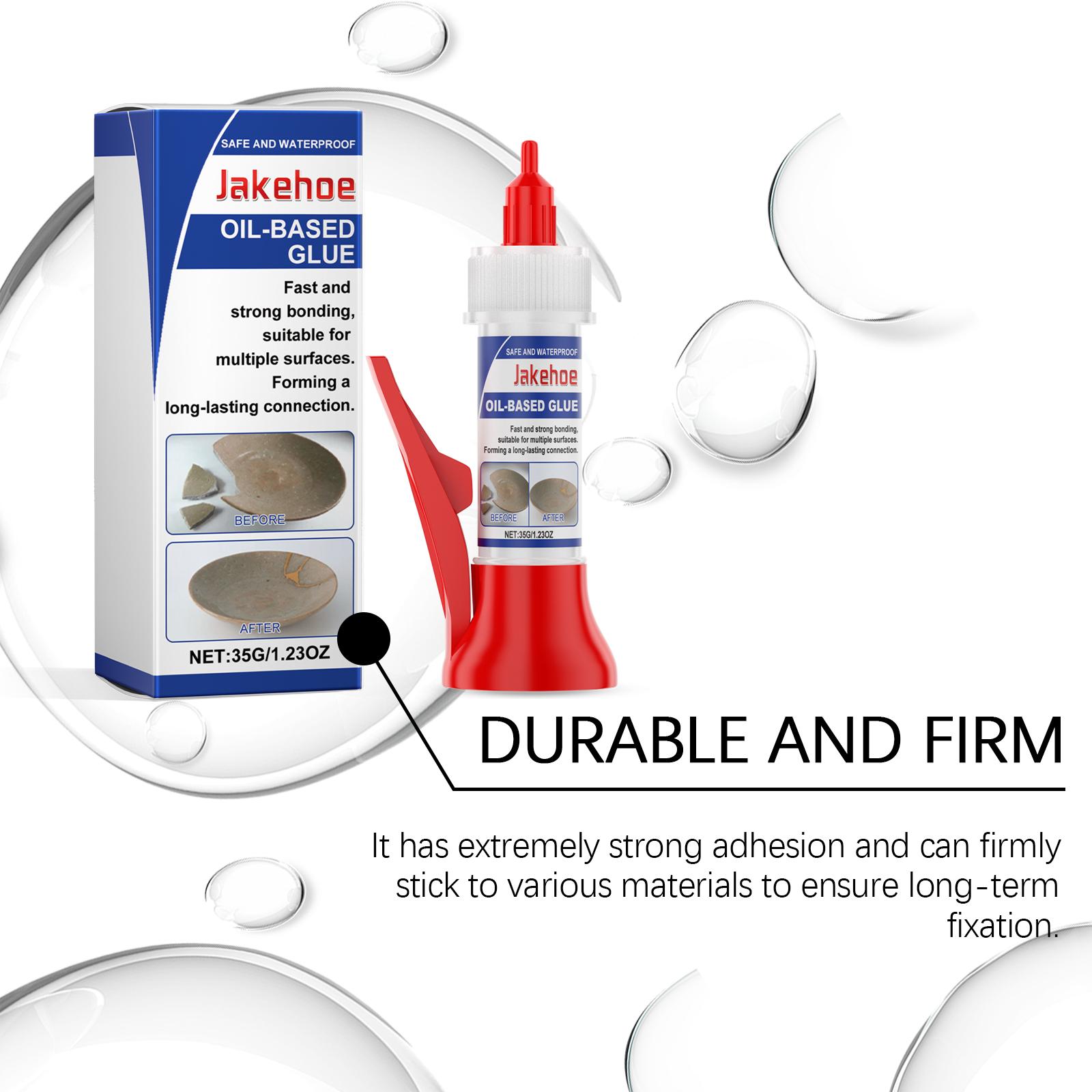 Jakehoe Welding Adhesive Glue Liquid Adhesive Patch Seamless Waterproof Multifunctional Oil-Based Transparent Welding Adhesive