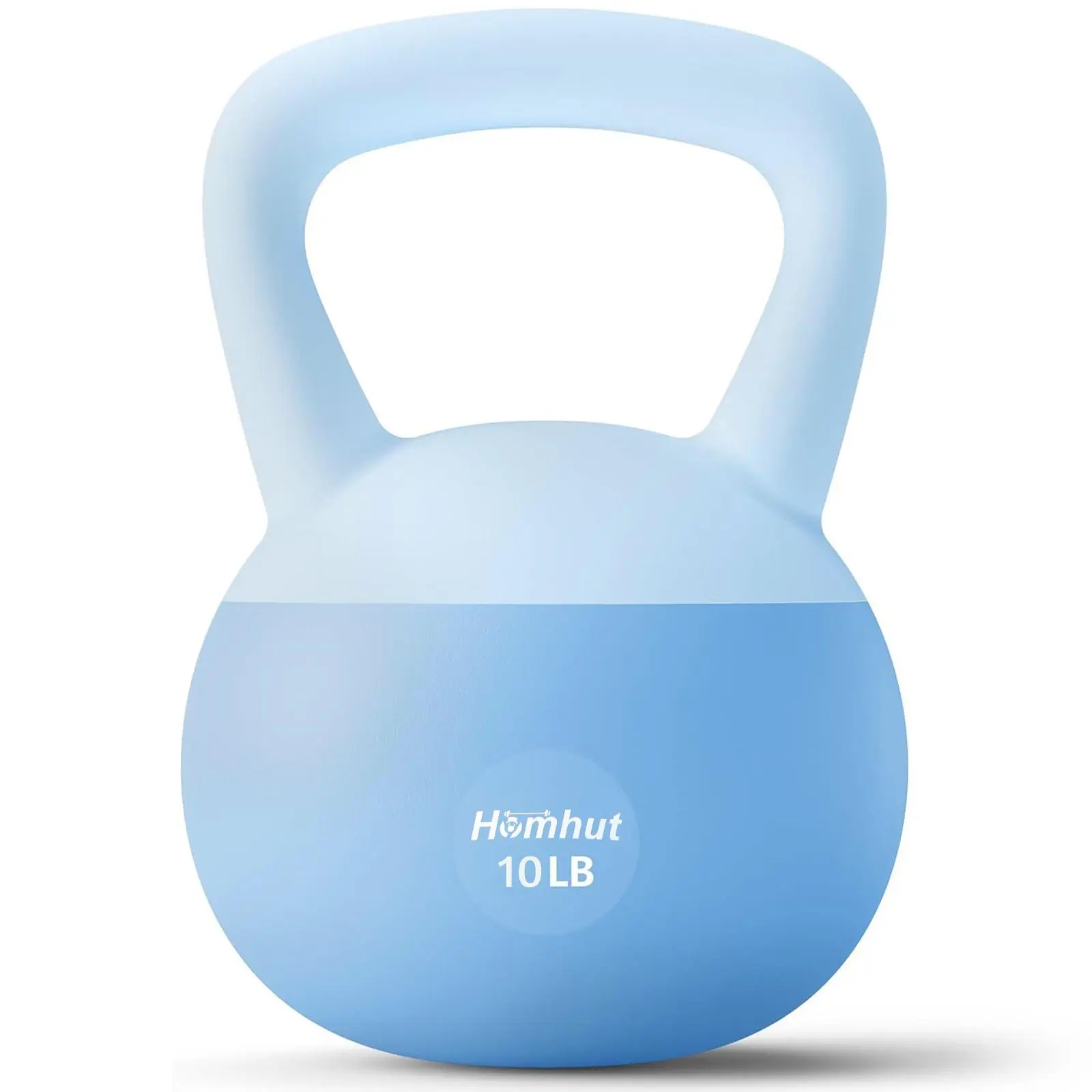 Multi Pound Soft Kettlebell Stable Sand Core Leather Wrapped Outer Cover Secure Two Hand Holding Light Weight Home Fitness Equipment Strength Training Squat Press Lunge Row Workout Supplies