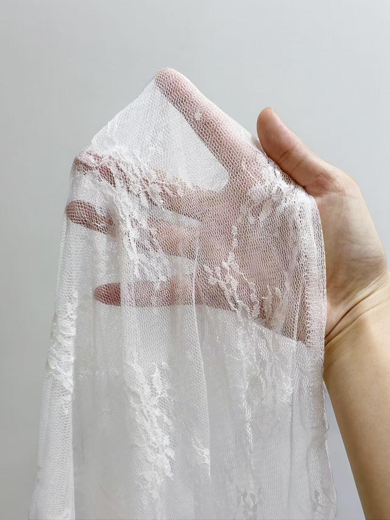 Women's Lightweight High Neck Lace Long Sleeve Ruffle Base Layer Top, Elegant Summer Fashion, Comfortable and Stylish Women's Clothing