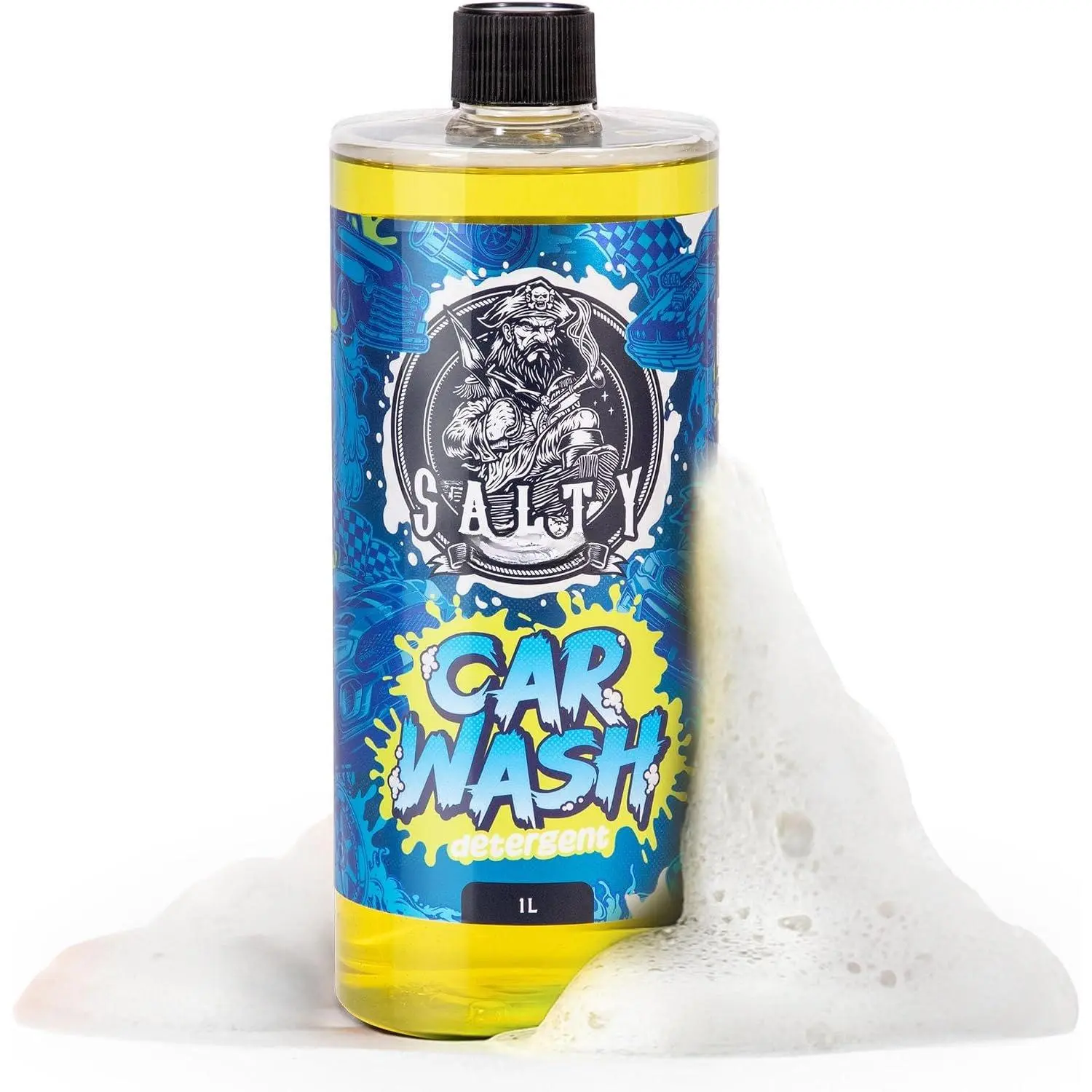 Wash Soap 33.8oz – HighFoaming  Shampoo for  Cannons,  or Bucket Washes – AntiRust Protection & Safe   Surfaces –  Lab Ted Quality