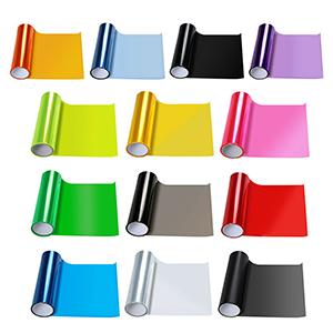 THE WELL KEPT 12 by 48 inches Self Adhesive Auto Car Tint Headlight Taillight Fog Light Vinyl Smoke Film Sheet Sticker Cover (Light Black)