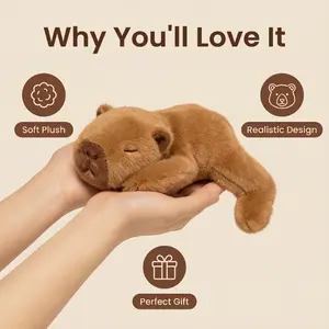 Papa Palm Treasure Series Plush Toy, Capybara Plush, Children's Gift, Birthday Gift, Holiday Gift, Plush Figures, Plush Doll