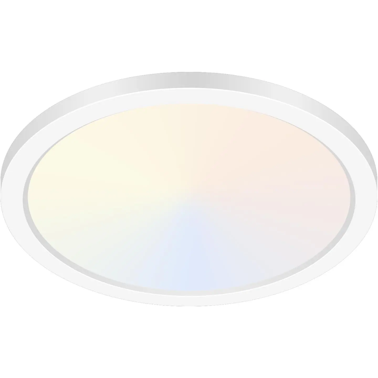 12Inch LED Flush Mount Ceiling Light Fixture,5 Color Temperature Options Closet Light Fixture,Small Round Slim Surface Ceiling Lamp for Hallway,Bathroom,Bedroom,Kitchen,Interior