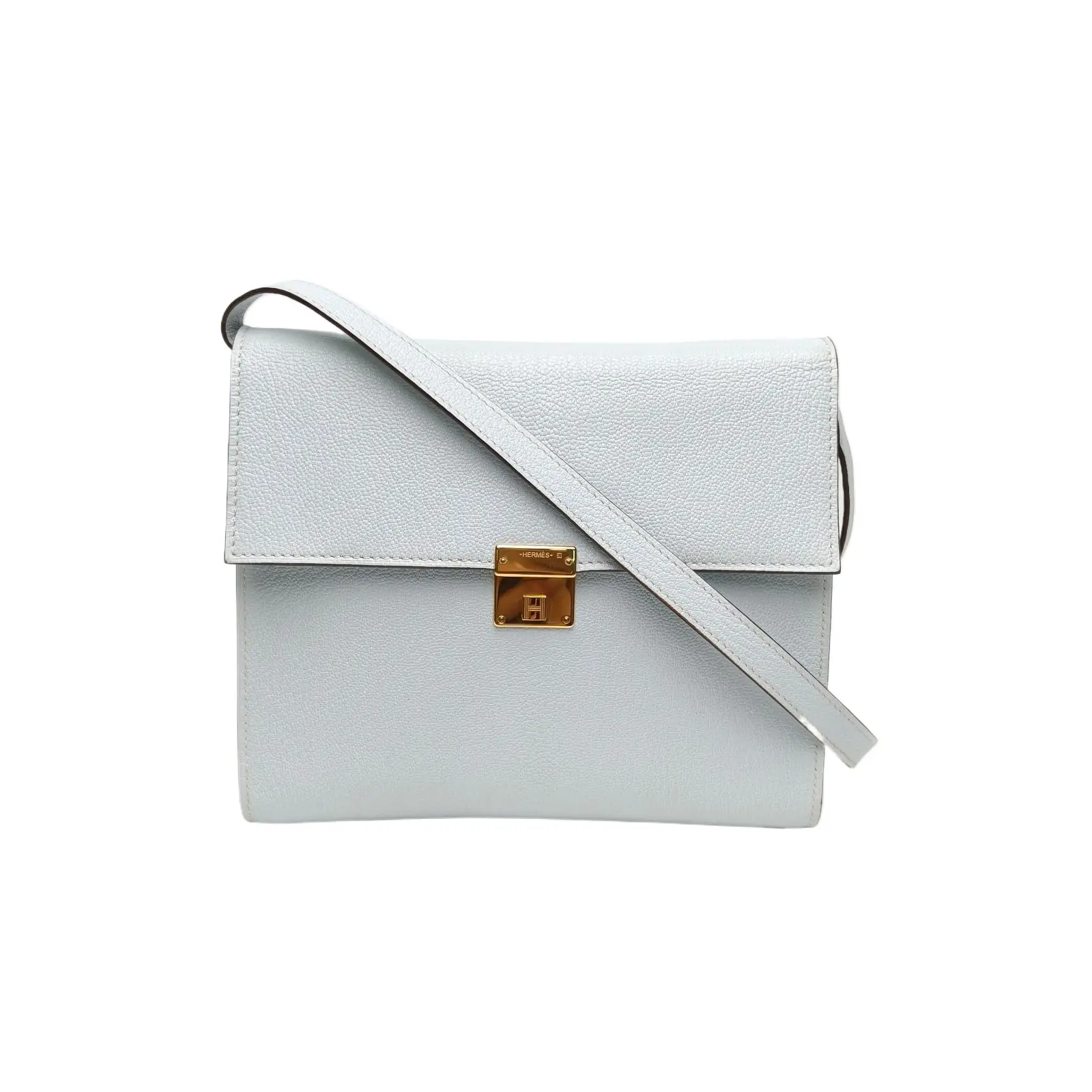 Pre-owned HERMÈS HERMES Clic 16 Crossbody Bag Bleu P216448455