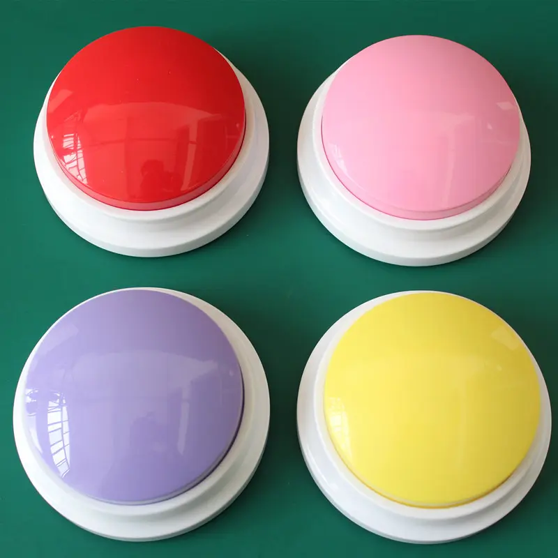 Pet Communication Button Dog Talking Sound Box Training Toy Recorder Sound Maker Squeeze Box