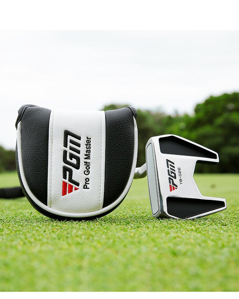 PGM golf club standing putter with low center of gravity and stable professional single golf hot-selling club, forged stainless steel shaft, low center of gravity design, non-slip grip with line of sight, high-quality golf equipment, modern golf equipment