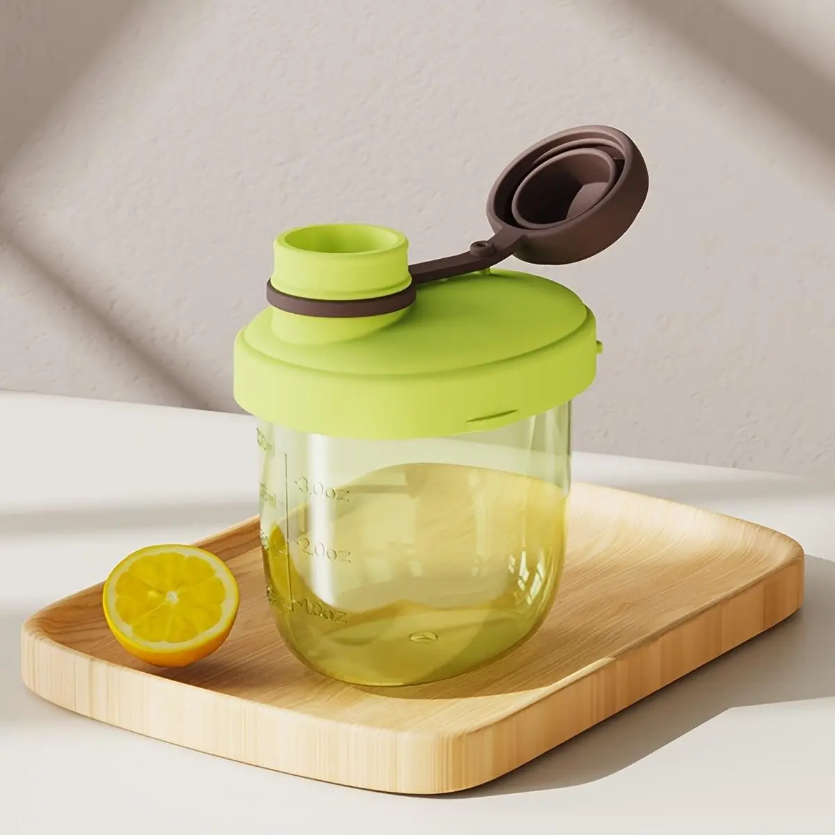 Portable Milk Powder Storage Box, 100ML Milk Powder Container with Lid, Ideal for Outdoor Travel, Compact and Convenient Design