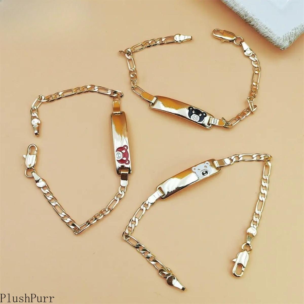 Trendy Cartoon Animal Charm Bracelets for Kids & Little Girls, Cute Handmade Personalized Fashion Jewelry, Adorable Matching Bracelet Set for Best Friends & BFF, Perfect Birthday Party Favors & Holiday Gift for Children