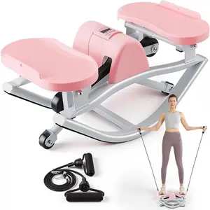 U-Shaped Lateral Rocking Step Device - At Home Gym Equipment, Home Workout Gear with Stable Support Base, Compact Portable Low-Noise Gym Equipment