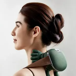 Electric Neck Massager, Heating Biohand Wireless Portable 3D Massage, for Neck Shoulder Hand, Unisex, Adjustable Speed Settings