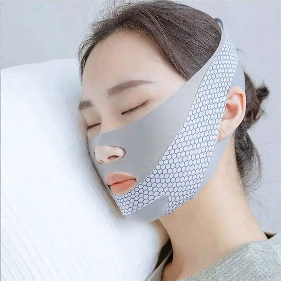 Reusable V-Line Face and Jawline Mask - Chin and Face Strap Mask - V-Line Face Massage Band - Beauty Face Band Gift for Women