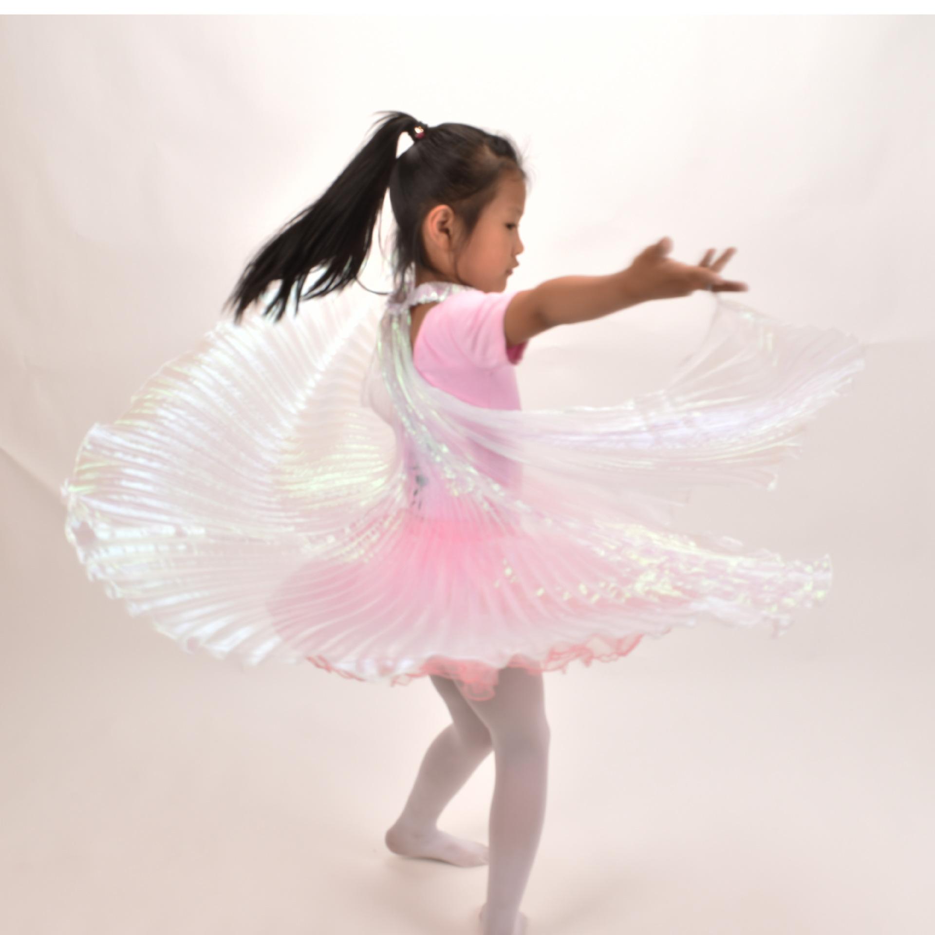 Cape Halter Neck Model Wings Belly Dance Halloween Fantasy Cosplay Costume