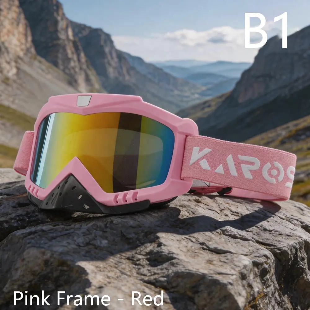 High-Intensity Impact-Resistant Off-Road Goggles, Breathable Dust-Proof Long-Distance Motorcycle Riding Protective Glasses, Dirt Bike Goggles, Motorcycle Protective Gear