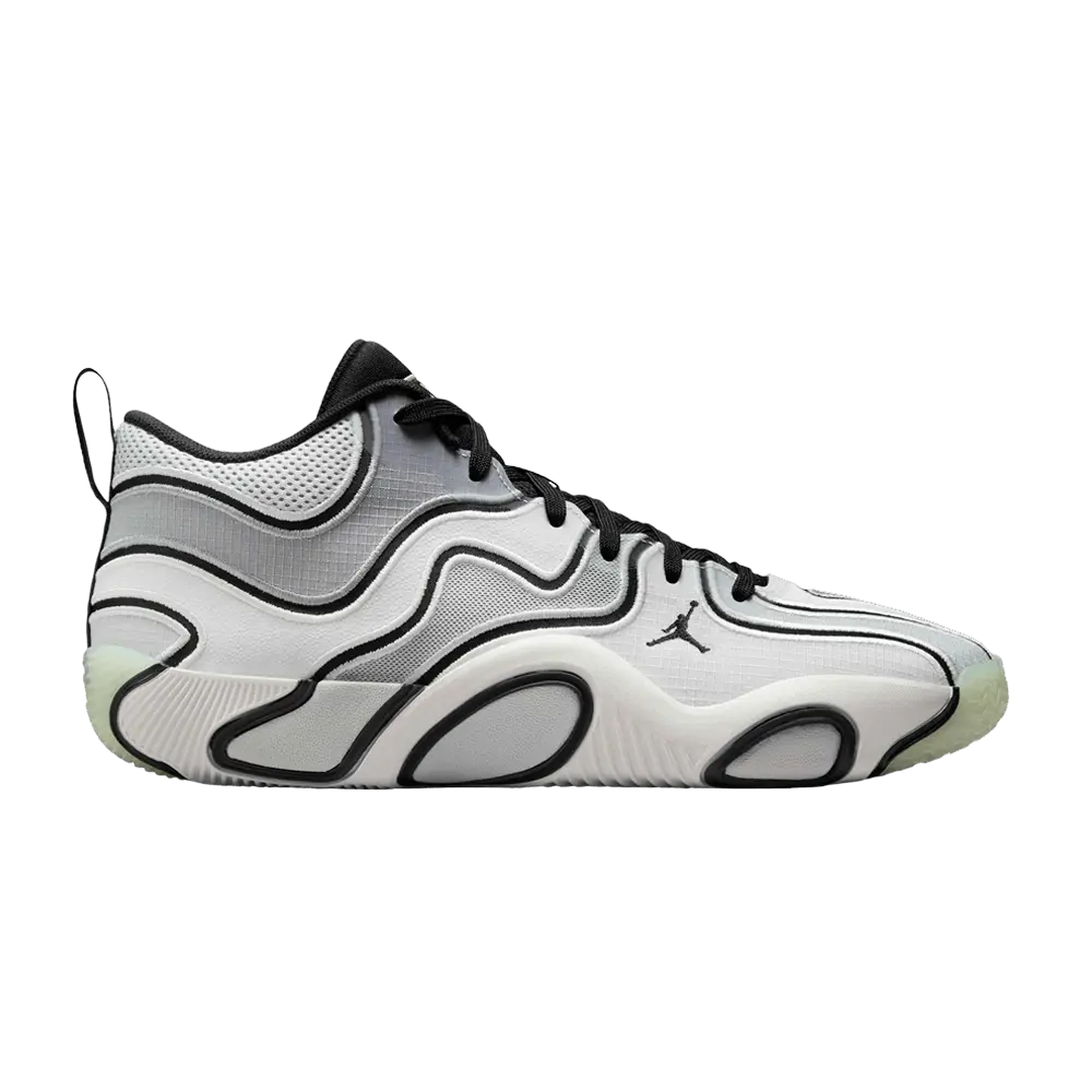 Air Jordan Tatum 3 'Zen' (Unisex) Platinum Tint/Black/Particle Grey/Grey Fog/Vapor Green basketball shoes FZ6598 001