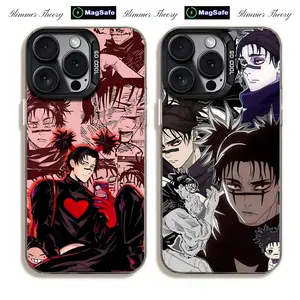 Jujutsu Kaisen Choso MagSafe Phone Cases For iPhone 17 Promax Pro Air 16 Plus 15 14 13 12 11 Translucent Black IMD Shockproof Dustproof Protective Cover Shells Gifts