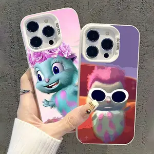 Funny Bibble Meme Phone Case, Cute Cartoon Viral Character Protective Cover Compatible with iPhone 11-17 Pro Max/Plus & Samsung Galaxy S23-S25