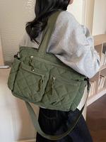 Green quilted pattern