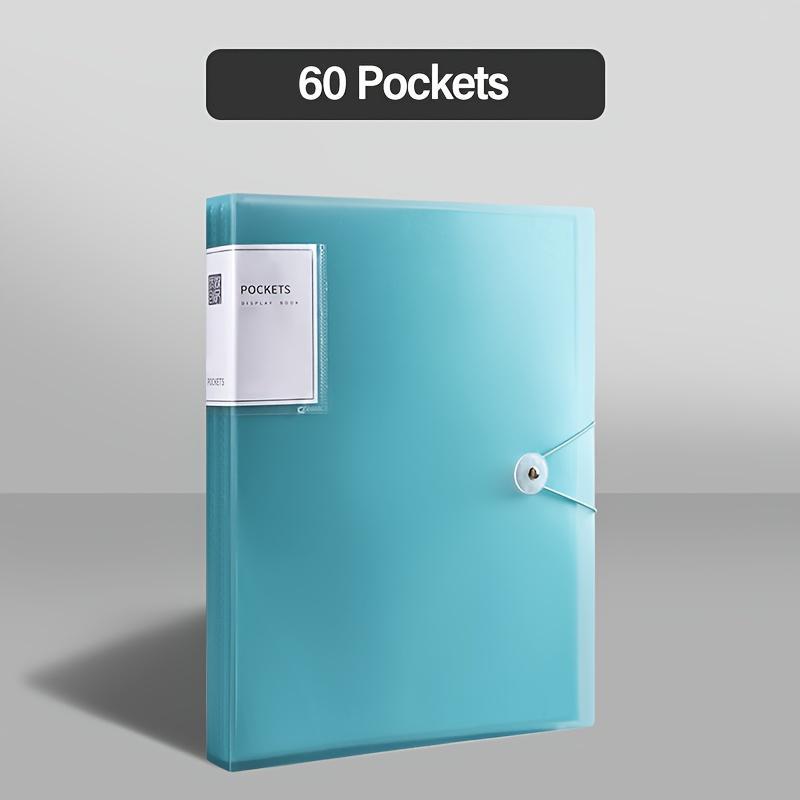 A4 Multi-Layer Transparent File Folder, Thick PP Material Durable Design, High Capacity Lightweight Design, Available in 6 Color Options for Stylish Organization