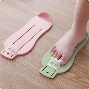 Kids Foot Measuring Tool, Adjustable Shoe Size Ruler Gauge for Toddlers & Children, Accurate Shoe Sizer Device for Home Use, Baby Foot Measurement Tool for Online Shoe Shopping & Growth Tracking