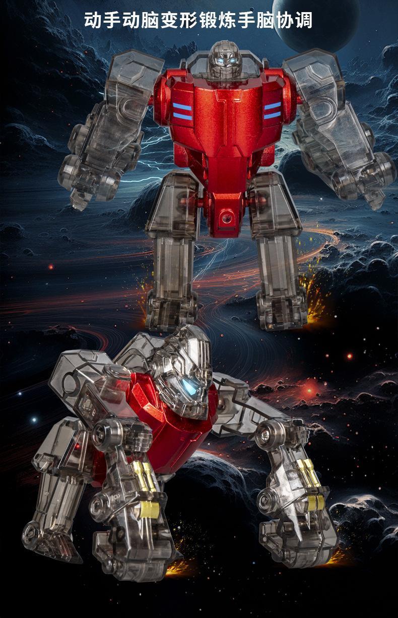 Creative Robot Model Alloy Animal Series Toy Shark/Crocodile Transformable Robot 2In1 Assembly Beast Mecha Combination Set Gift popular