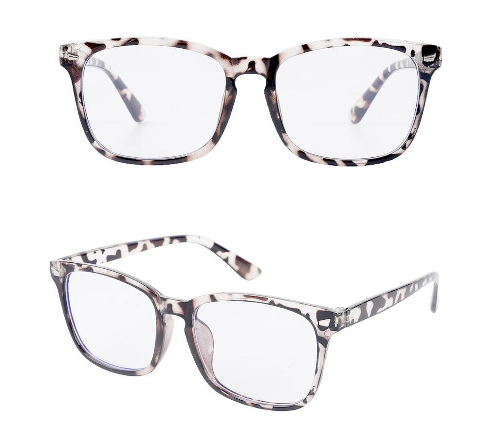 Blue Light Blocking Glasses Square Eyeglasses Frame Anti Blue Ray Computer Game Glasses