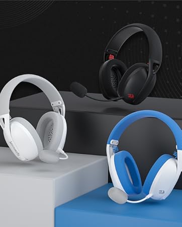 Redragon M817 Wired Gaming Mouse, 24000 DPI Optical Mice with 5 Programmable Buttons & Ergonomic Design, 37G Ultra Lightweight, Software Supports DIY Keybinds, Blue