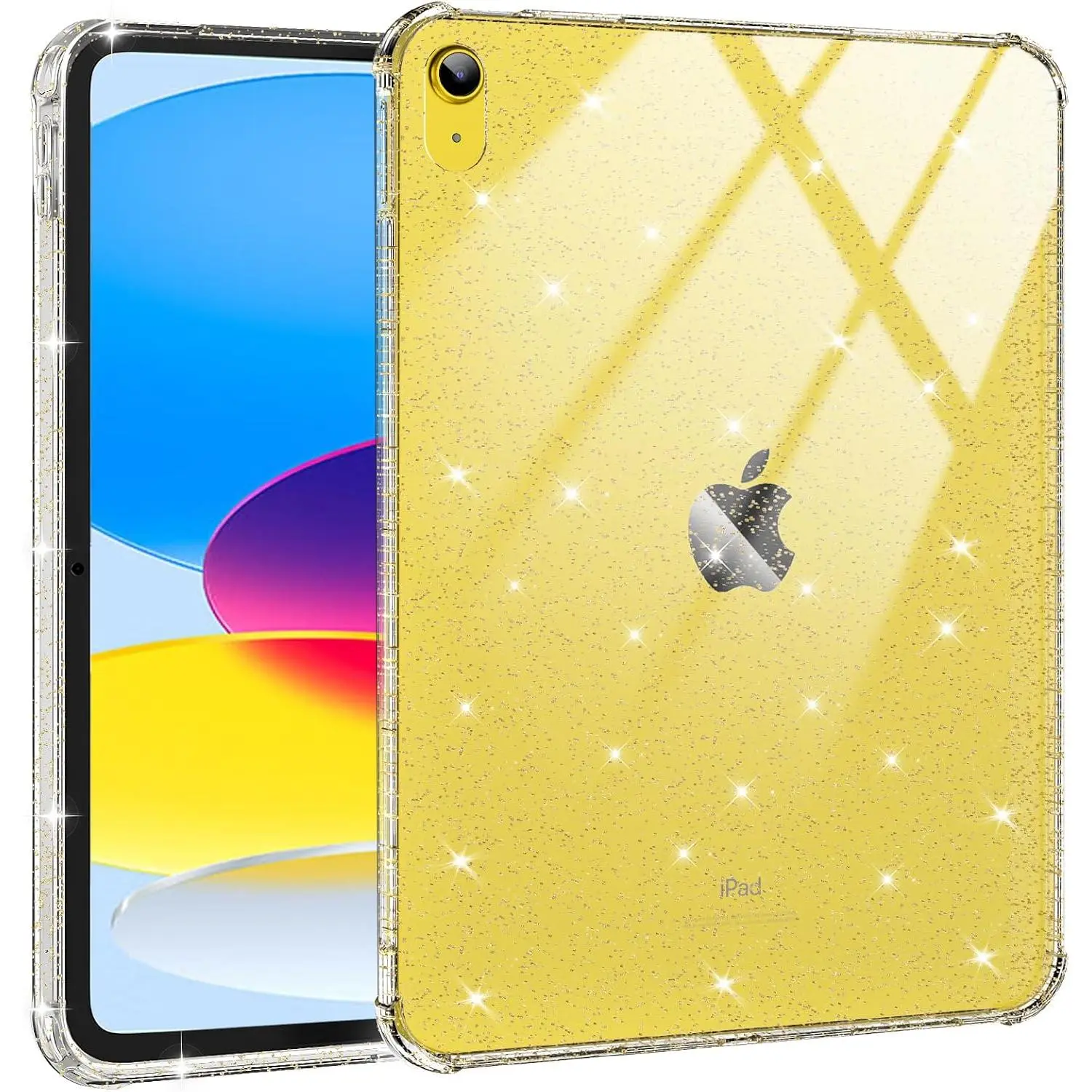 Clear Case for iPad 9th/8th/7th Gen 2021/2020/2019 10.2 inch
