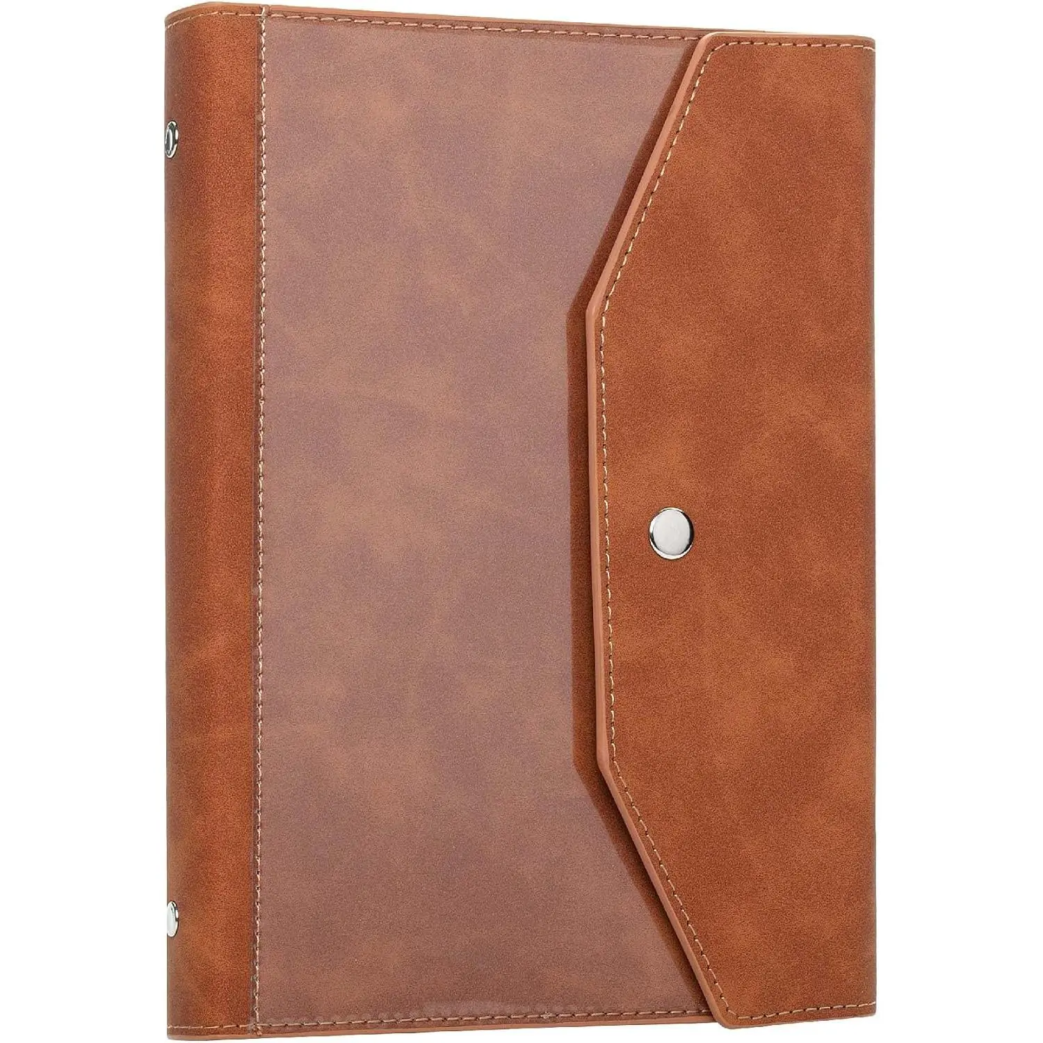 - A5 Leather Planner Binder, Brown, A5 Refillable Notebook Binder | Fathers Day