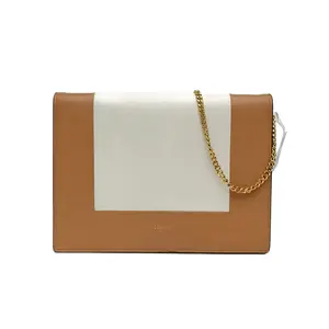 Pre-owned Celine Colorblock Square Chain Crossbody Bag P226359103