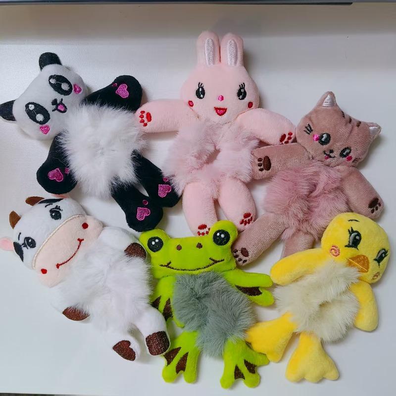 Plush Bear Hair Ties for - Cute Animal-Themed Hair Accessories with Soft Bear Ears, Ponytail & Bun Styles, Perfect for Parties, Sleepovers & Gifts ( &) - Adorable Hair Bows & Hair Elastics for Daily Use or Special Events