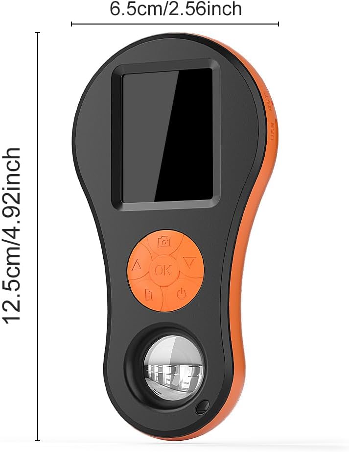 Digital Microscope Handheld 2.0 inch IPS Color Screen,Portable Digital Magnifying Glass,Marco Microscope for ,Built-in 8LED Lights,USB Compatible with PC Windows,  OS
