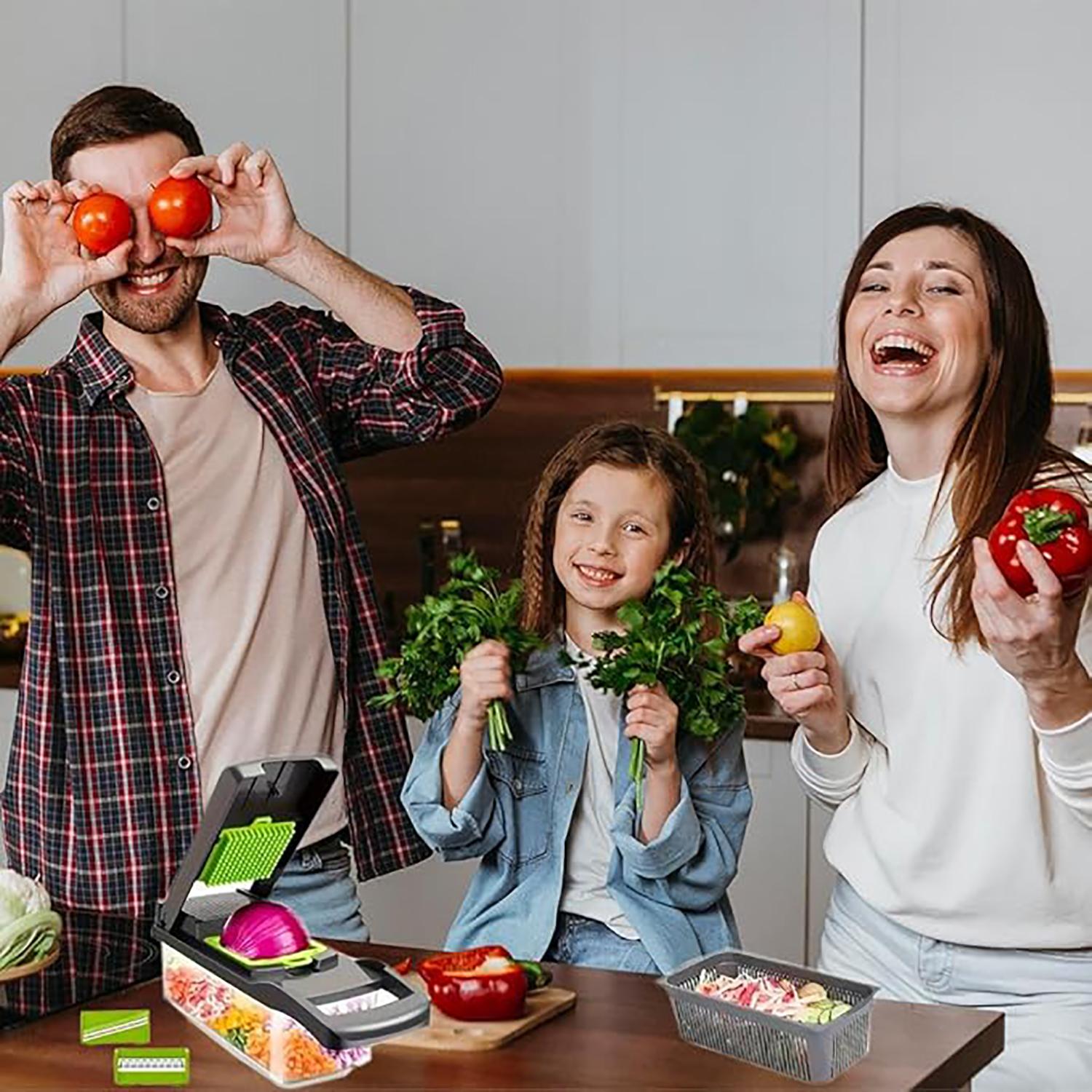 Vegetable cutter, multi-functional vegetable cutter, cutter, manual shredder, grater, slicer, Kitchen Vegetable Slicer, Vegetable Cutting Slicer