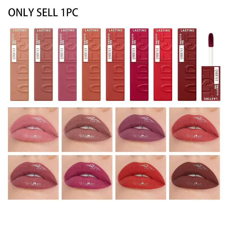 Mirror Lip Gloss Hi Gloss Lips 8 Colors Hydrating Moisturizing Formula Non-Sticky Cup Long Lasting Glossy Finish