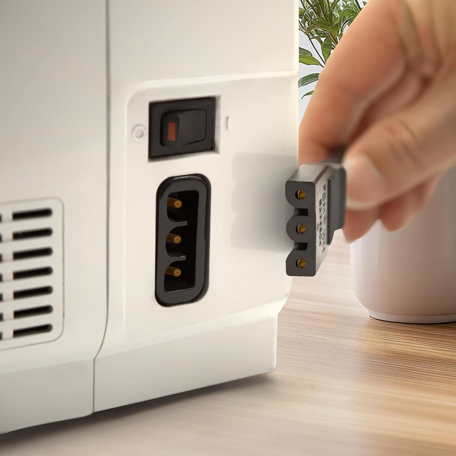 Singer Sewing Machine Pedal and Power Cord Replacement, Compatible with Singer 359102-001 1120 1304 1507 1512 2263 2273 2277 3116 3232 3337 3342 4423 4432 4452 50t8 8280 e99670 FC1902 M3220