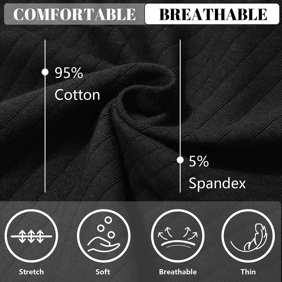 LEVAO Womens Cotton Hipster Underwear Mid Rise Plus Size Panties Cheeky Breathable Soft 6 Pack SpringStatements