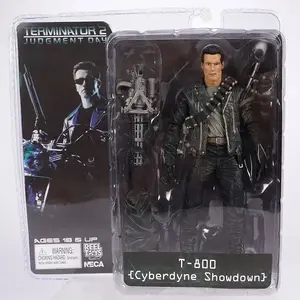 2026 hot item NECA Terminator Judgment Day T-1000 T-800 Endoskeleton PVC Action Figure Collectible Model Toys