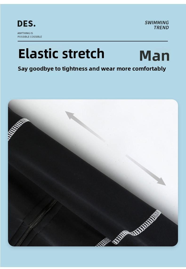 Men's 2-Piece Rash Guard Set - UPF 50+ Quick-Dry Swim Shirt & Shorts, Water Sports Outfit for Surfing, Snorkeling & Beach Wetsuit Long