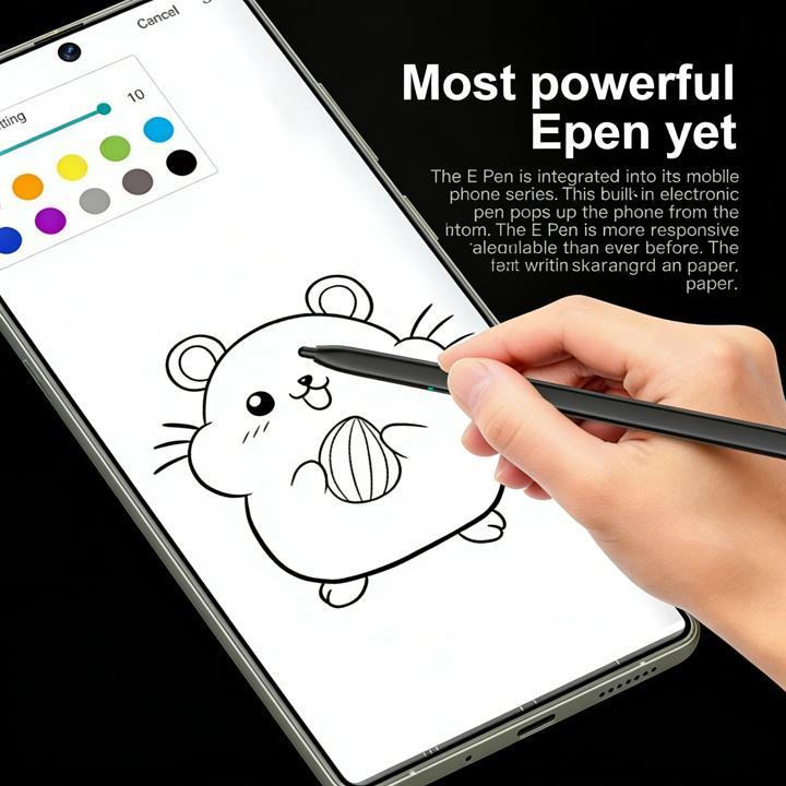 EET S25 Ultra Unlocked 5G Smartphone, 12GB+512GB, 6800mAh Battery, Fast Charging Capability, Android 14 System, 108MP+48MP Camera, Face & Fingerprint Unlock | Dual SIM | Autofocus | Built-in Pen |