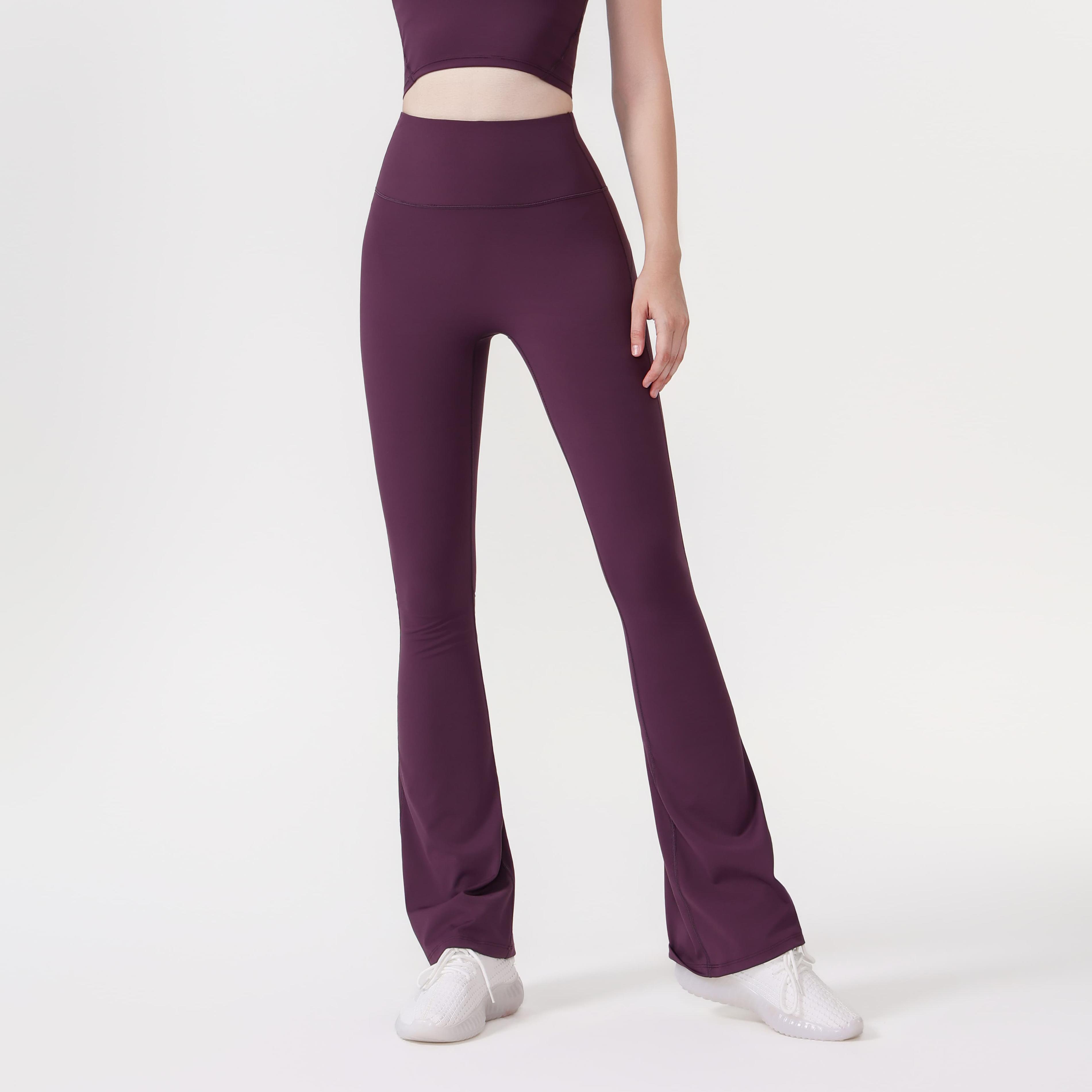 LULU  Same style Women's High-Waisted Athletic Flared Pants are made from lightweight, quick-drying fabric that hugs the body and accentuates your curves.