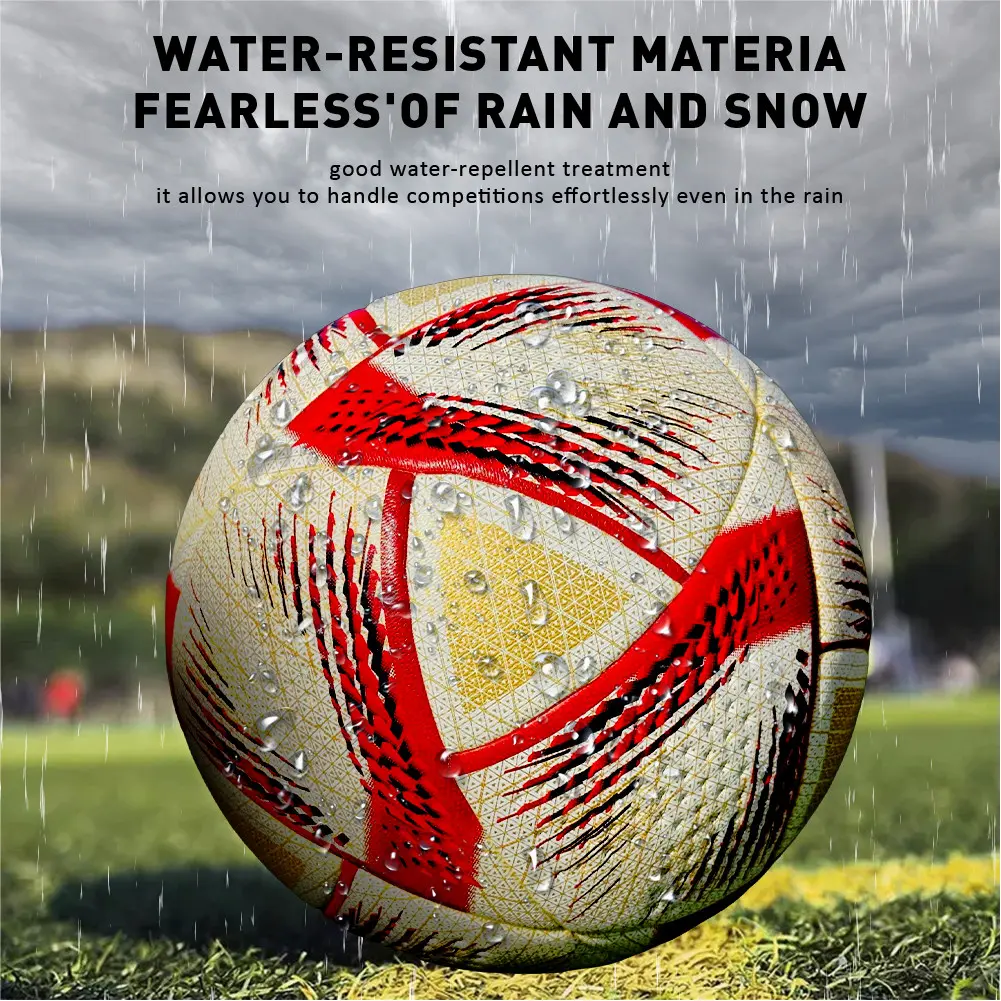 Professional Soccer Ball, Thick PU Material, Seamless Bonding, Suitable for Adult Youth, Indoor Outdoor Use, Beach Grass Court, Official Match Ball