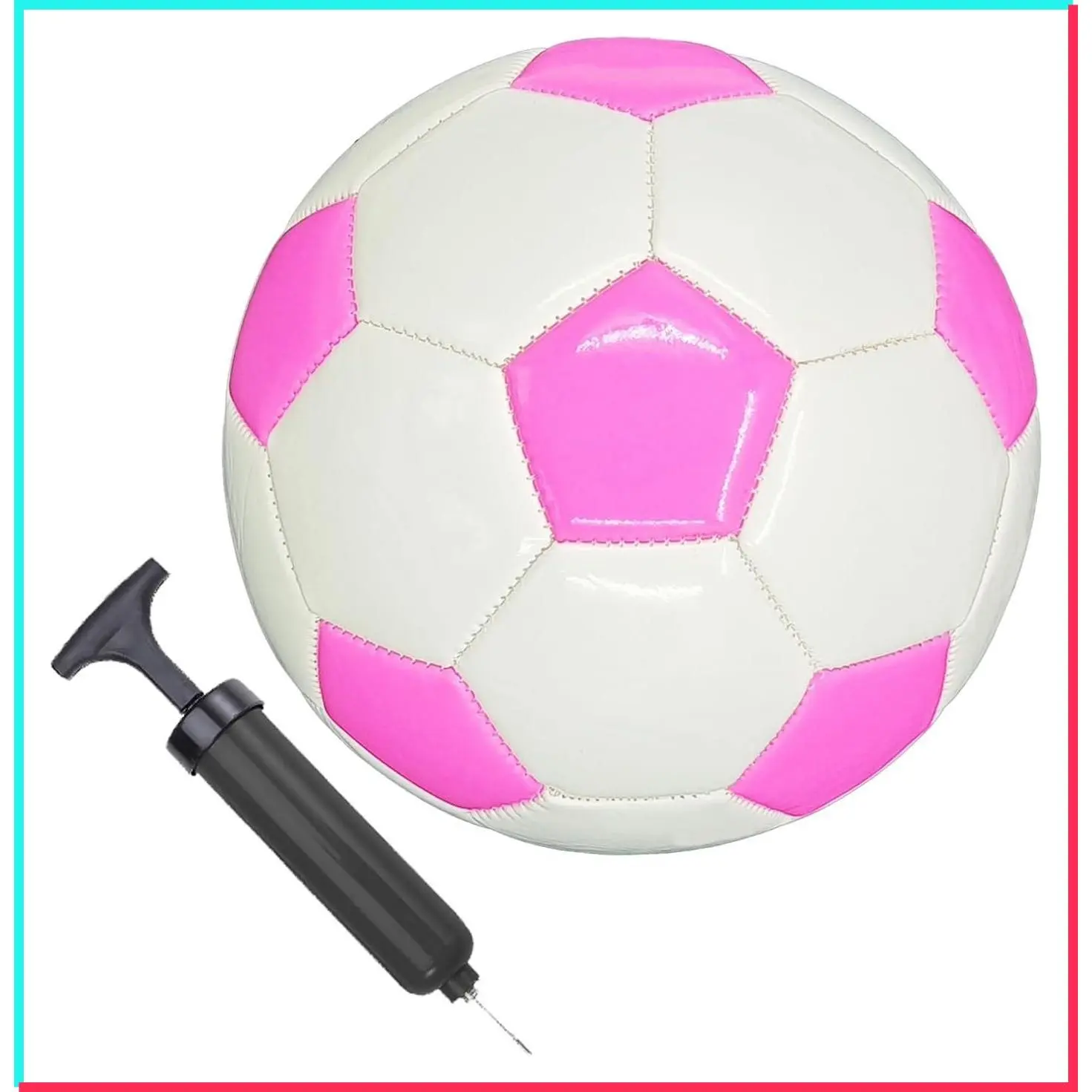 Soccer Ball Size 3, 4, 5 - Practice Training Ball for Kids with Pump and Needle