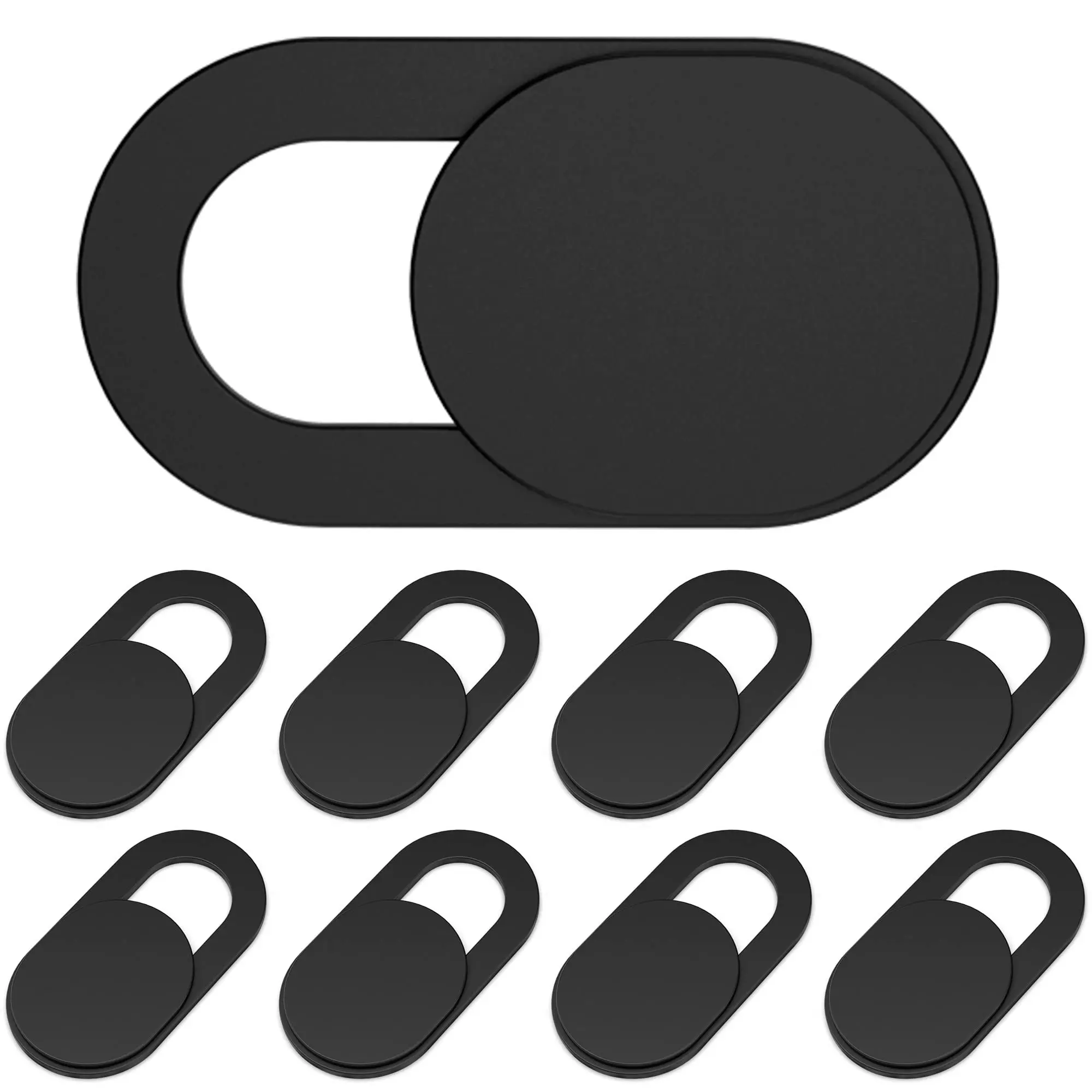 Ultra-Thin Laptop Camera Cover Slide, 8-Pack Webcam Protector for Macbook, PC, Imac, iPad, 0.022in Thick Privacy Shield, Tech Accessories