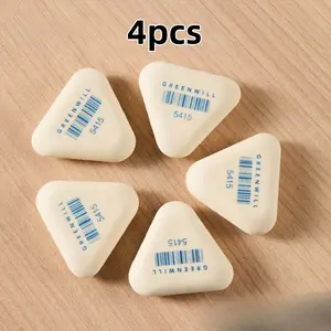 4Pcs/2pcs New TPE triangle art test office details processing special like a leather wipe, not dirty hands wipe into a line eraser XPC-05415