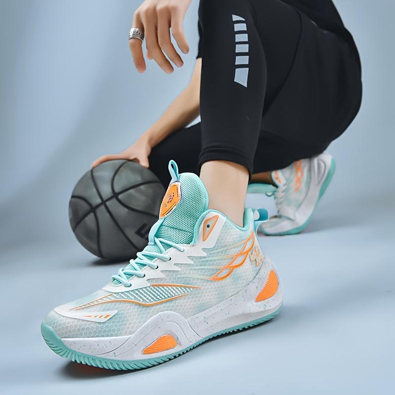 Couple's street-style basketball shoes, professional and stylish low-top design, non-slip, breathable and wear-resistant, suitable for indoor games, casual sports training, and all seasons.