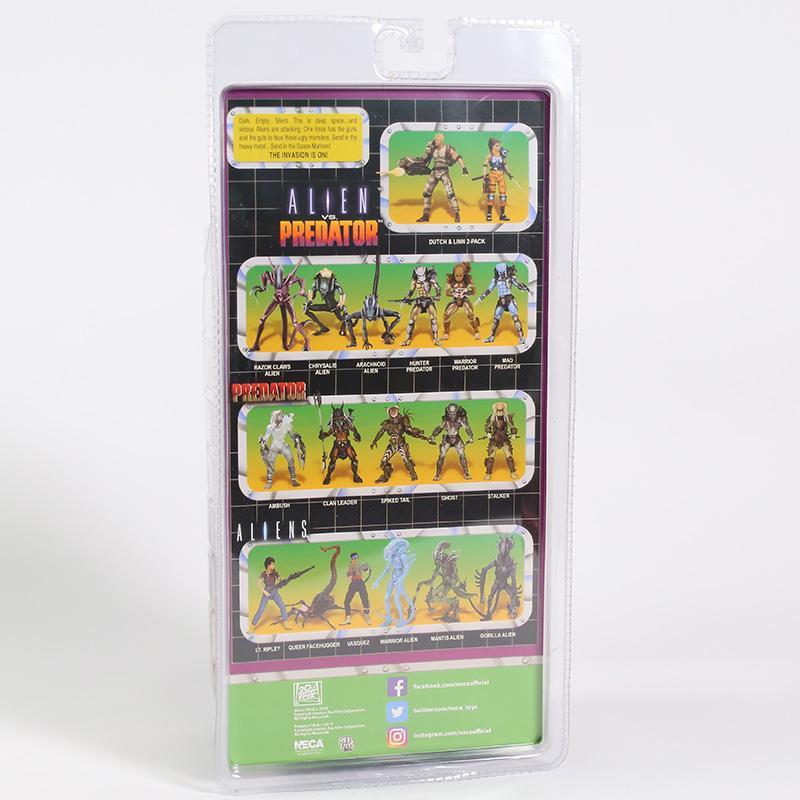 NECA Aliens Xenomorph Warrior Dog Alien Ellen Ripley Weyland Yutani Bishop Colonel Cameron 7"Action Figure Collectible Model Toy popular