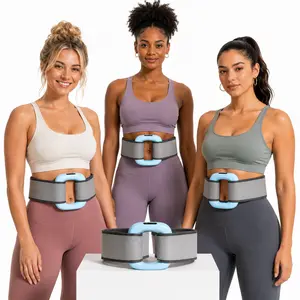 2026 New Fascia Ring Muscle Recovery Fascia Device upgraded adjustable strap fits Up to 55in waist,Designed for Waist & Back Muscle Recovery portable massager parents gift summer vibes vibration relaxation