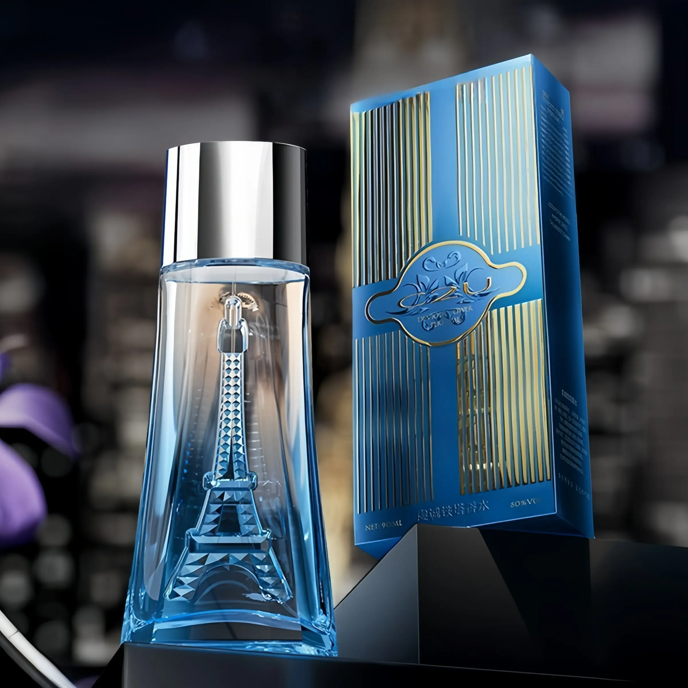 Vatican Tower Eau De Parfum 90ML, Elegant Unisex Perfume for Women & Men, Long-Lasting Luxury Lemon Musk Scent