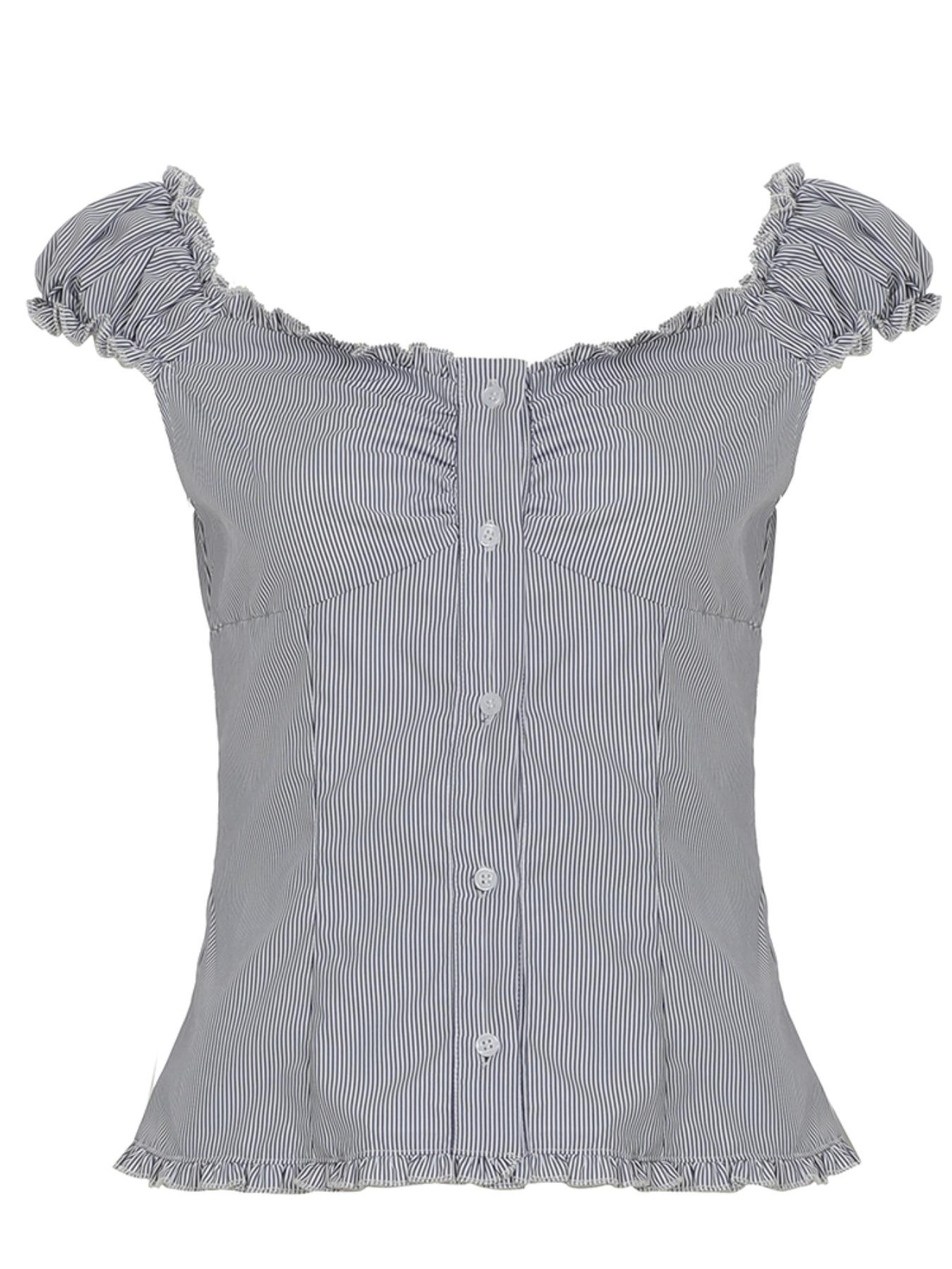 Women's Shirt, Blouse, Casual Short Sleeve Top for Summer, Women's Clothing for Daily Wear